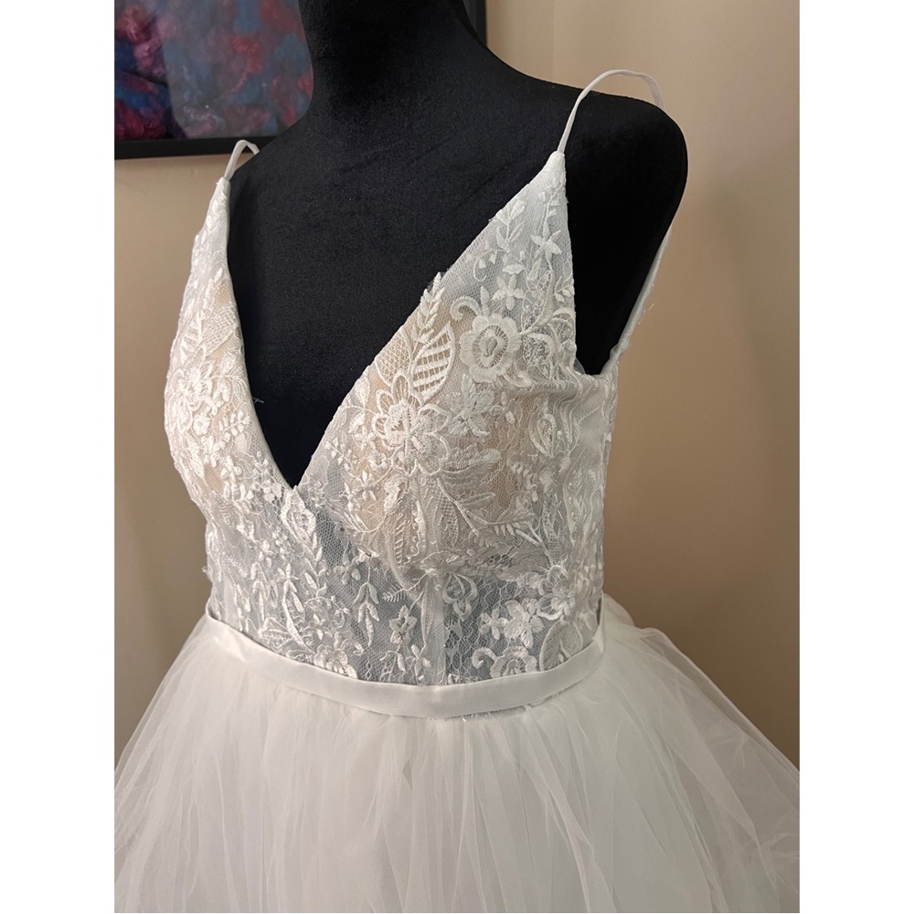 NWT Missacc White Tulle Dress